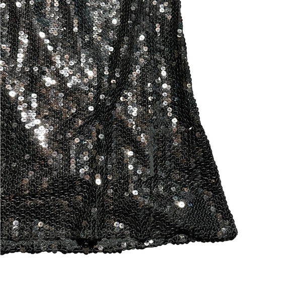 JS Boutique black sequin cocktail party dress size 8 - Picture 2 of 11
